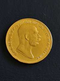 20 корони 1908 год.,RRR, рядка монета,"60 г. Управление на Франц Йозеф