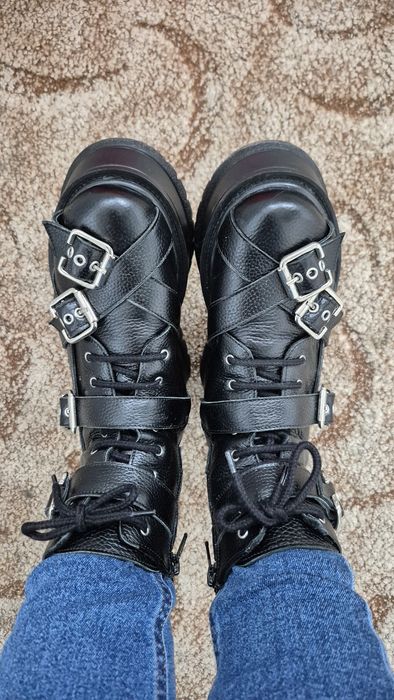 Ghete piele naturala