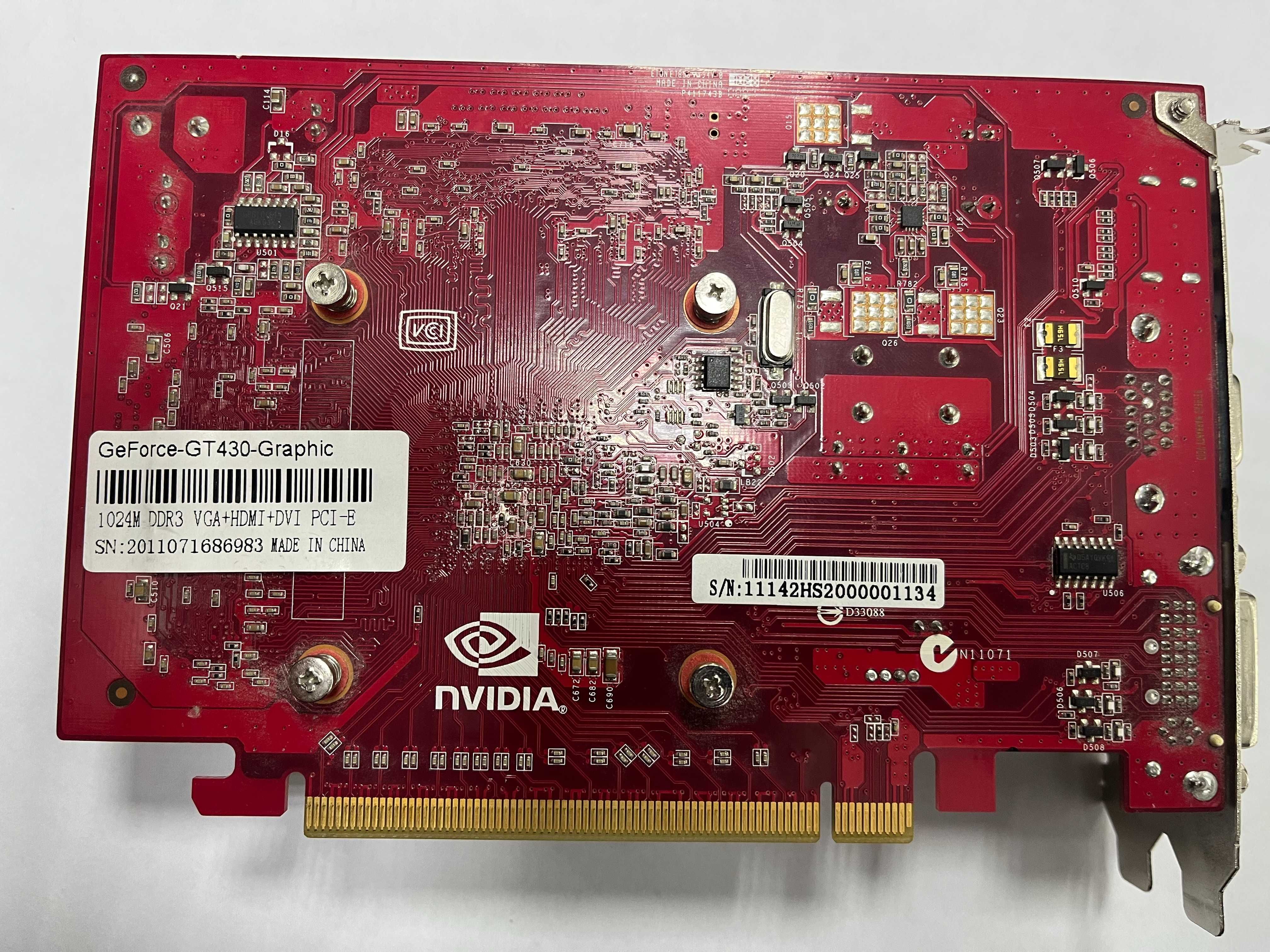 Видеокарта NVIDIA GeForce GT 430