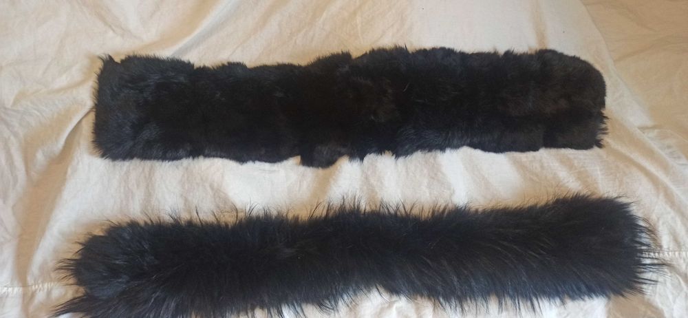 Отдам бесплатно воротники из натурального меха