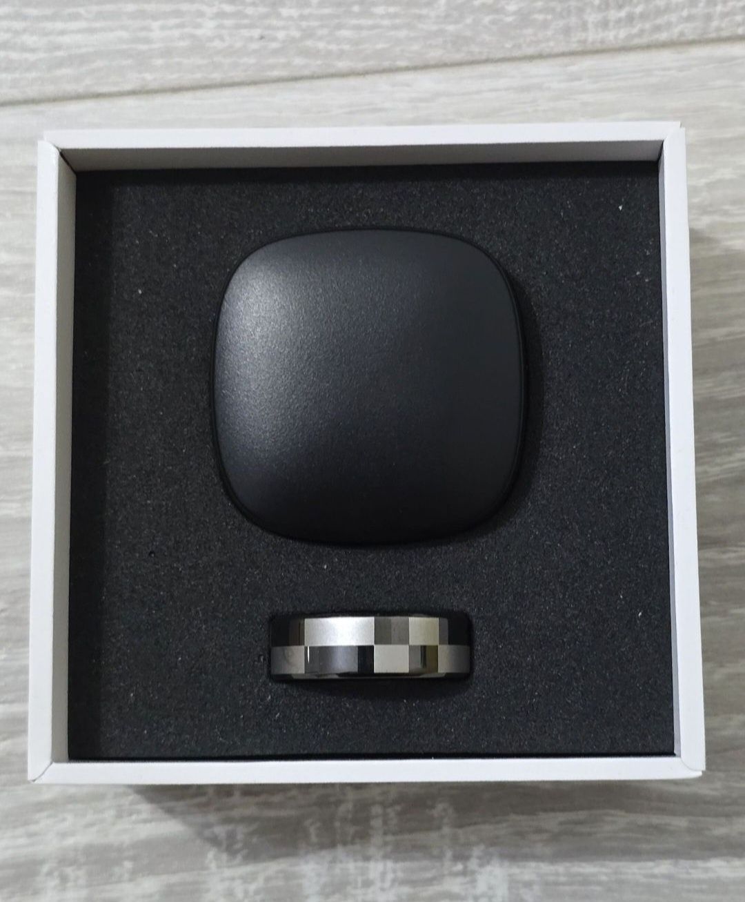 Inel inteligent (Smart Ring), fitness tracker unisex, negru 11