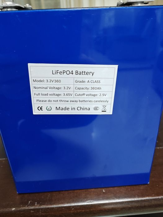 Celule LiFePO4 360 Ah, Grade A