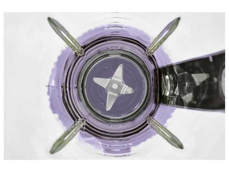 Блендер 600W Лилав стъклена кана