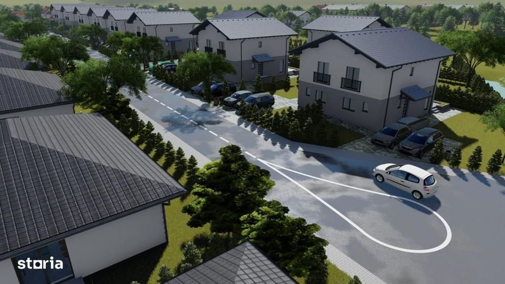 Complex de case tip duplex, 85 mp ,teren intre 250 -350 ,LIVEZENI