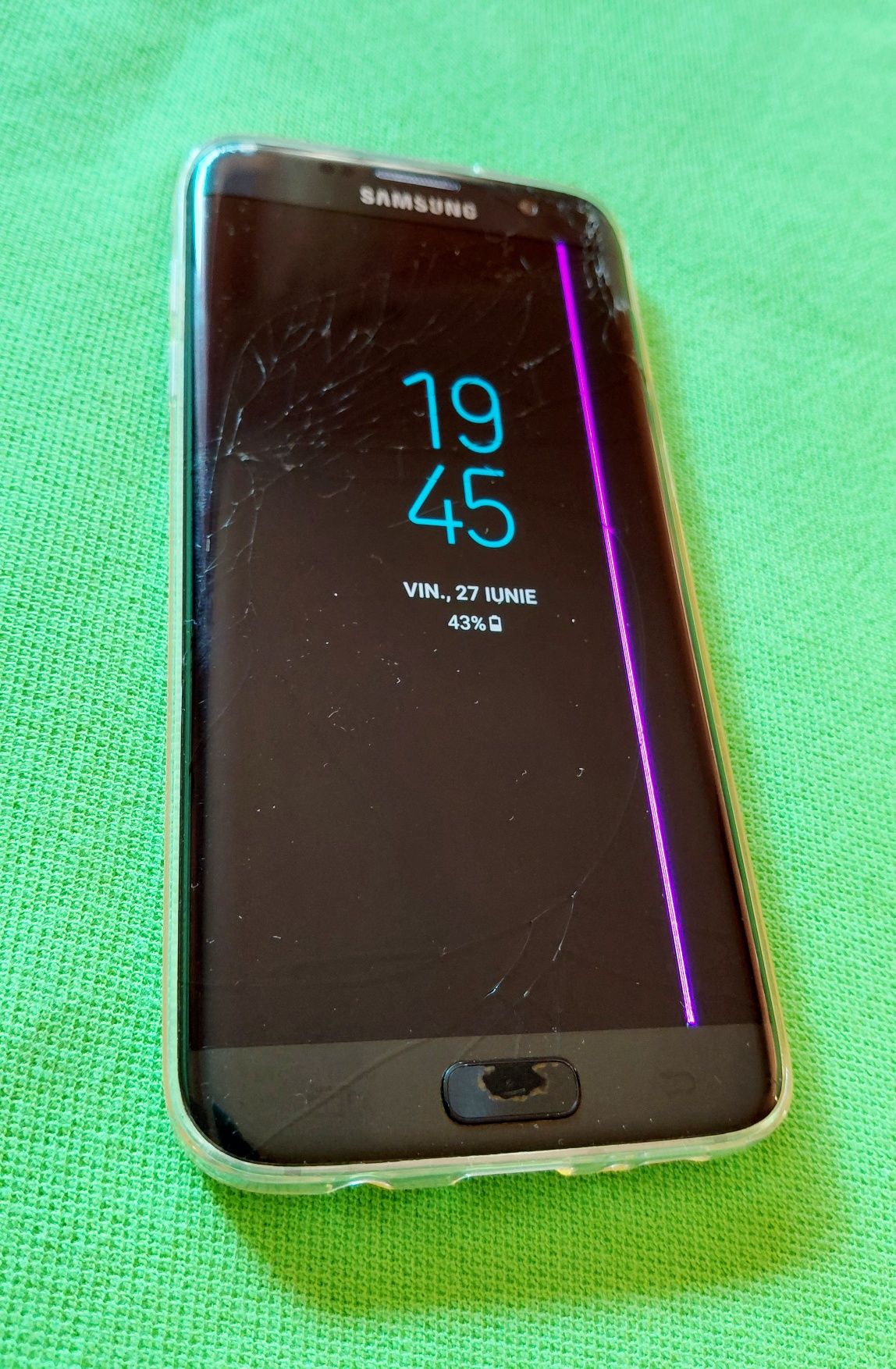 Vand cu defecte exterioare S7 Edge,functional.