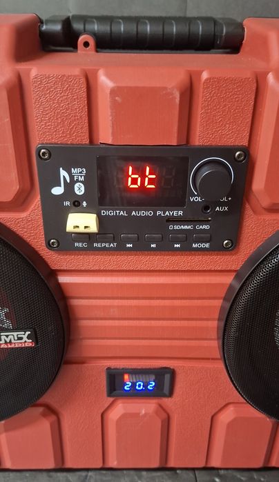 Radio,bluetooth,usb Parkside 2x60 wati