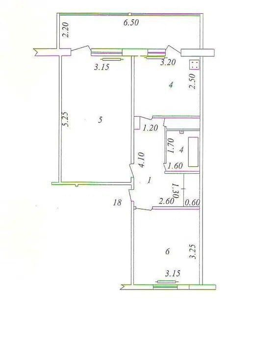 Продается 2ком квартира улучшенной планировки.Карасу 6