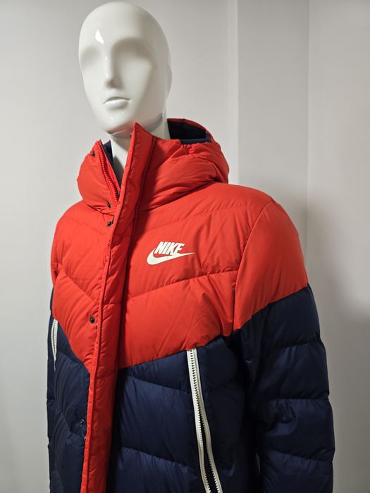 Geaca lunga Nike fotbal iarna L-XL ca noua