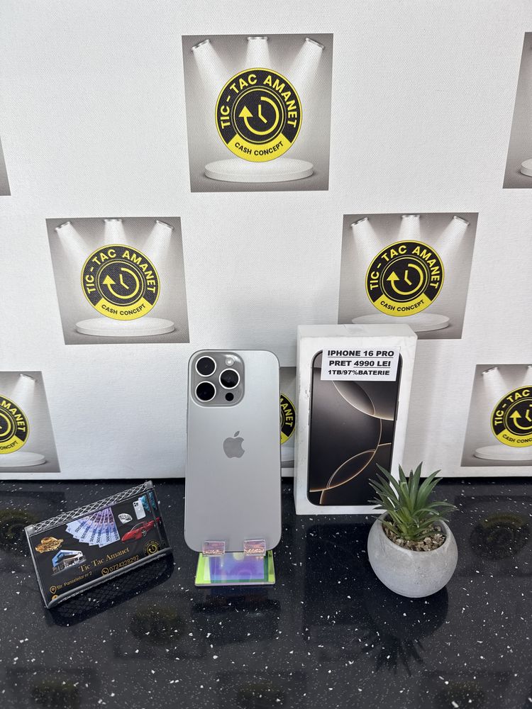 Iphone 16 Pro *Tic Tac Amanet*