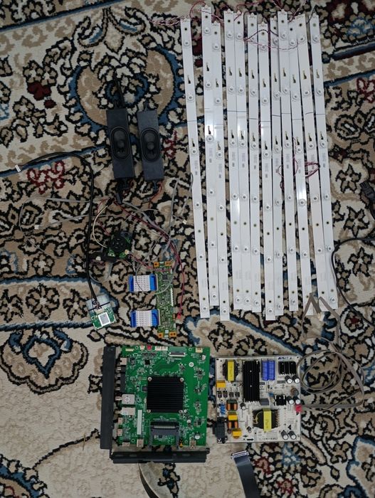 Запчасти на телевизор артель 65 дюйма