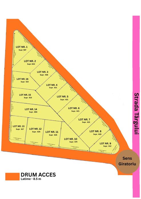 Vând Parcele pentru locuințe