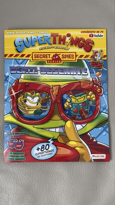 Reviste SuperZings / SuperThings + 1 figurina!