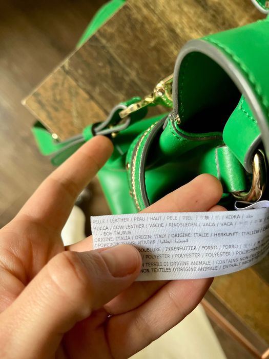 Twinset чанта естествена кожа