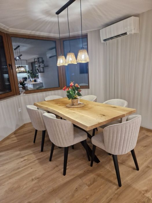 Плот за маса, баня масивно дърво