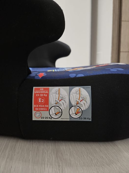 Scaun auto  isofix + inaltator