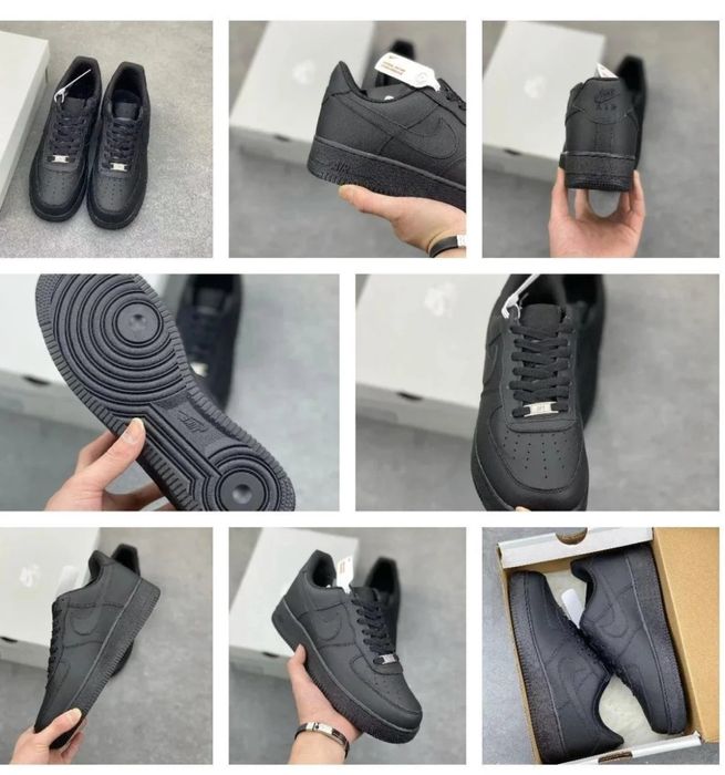 Nike Air force черни и бяли