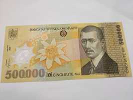 Bancnota 500.000 LEI colectie original, anul 2000