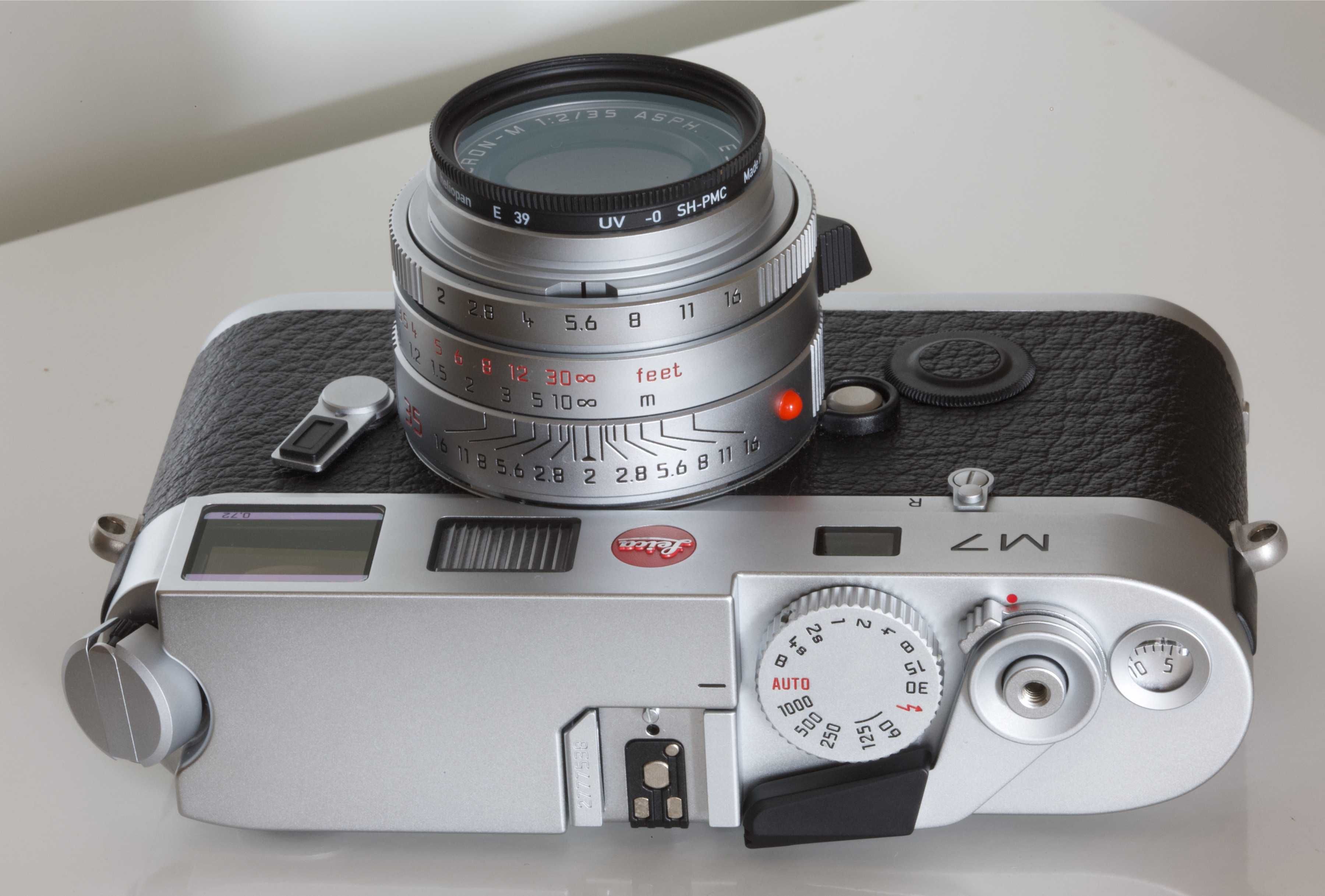 Leica M7 Chrome ,camera foto fara obiectiv, ca noua