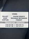 Vand sort 16/32 si pamant de pamasteala