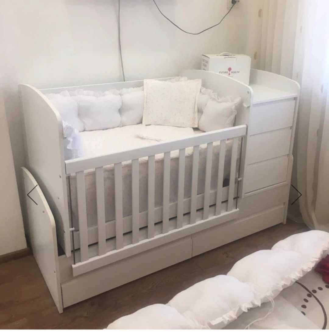 Детска кошара 3 в 1 Nicolle baby Луна