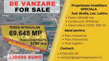 Oportunitate investitie! Fosta ferma CAP, Jud. Braila!