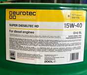 Моторное масло Eurotec™ Super Dieseltec HD 15W-40 CI-4/SL