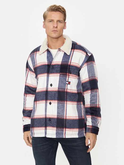 Tommy Hilfiger Tommy Jeans Sherpa Overshirt ОРИГИНАЛНО мъжко яке - L
