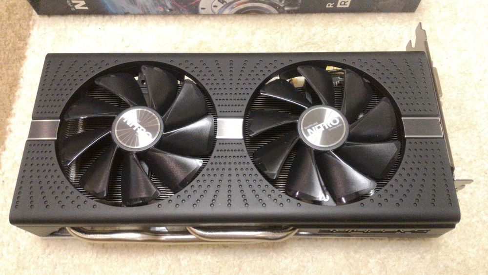 Новая видеокарта RX 570 4 gb 256 бит