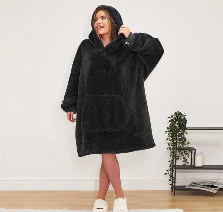 Teddy Hoodie Blanket Унисекс