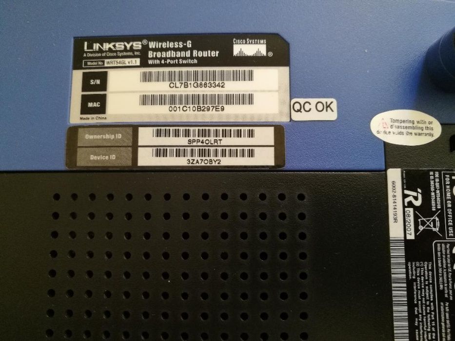 Router Linksys Wireless G Broadband WRT54GL & Wireless Acces Point