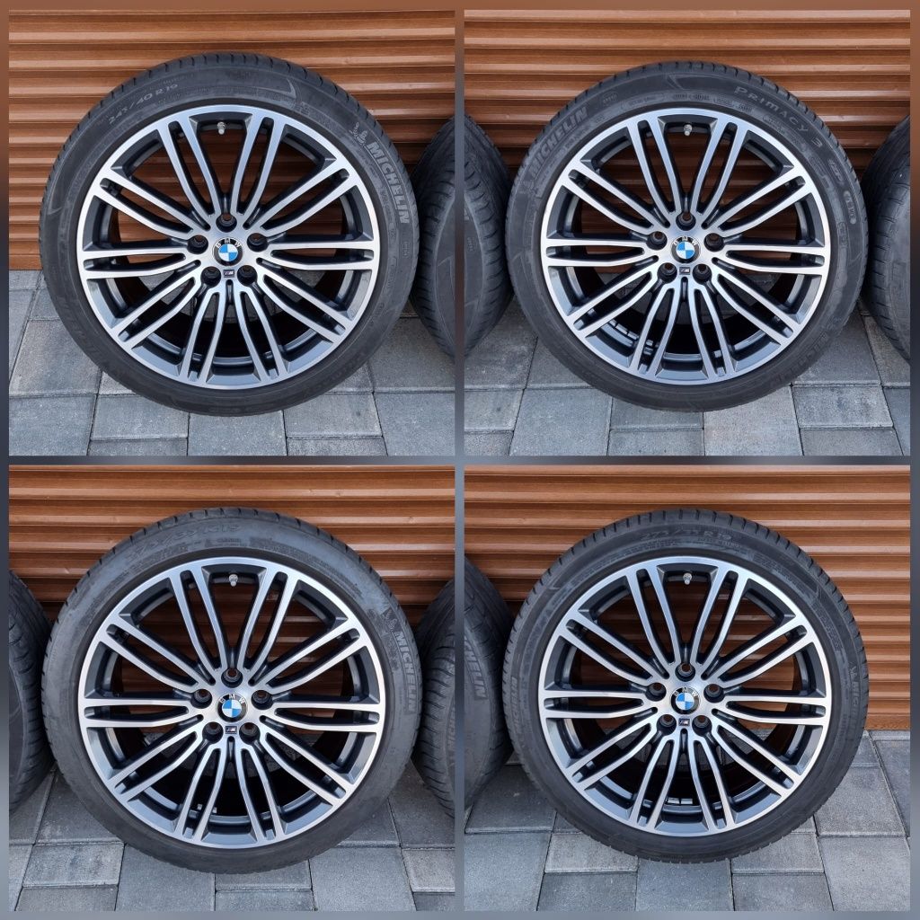 Jante originale bicolore 19"Bmw g30 m paket Doua lățimi Style664