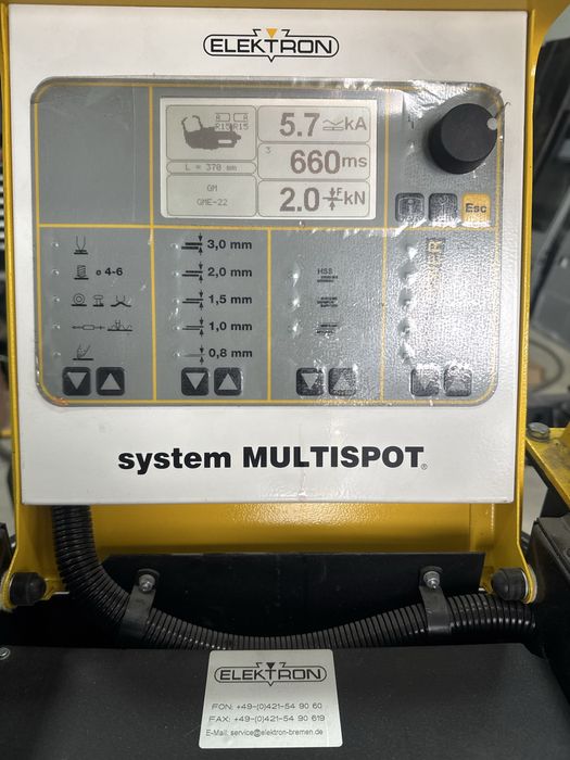 Aparat de sudura in puncte Elektron Multispot MI100 Control T