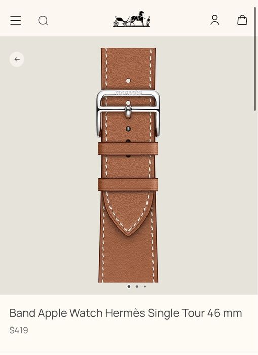 Curea Apple Watch Hermes Originala -44/45/46mm (band,bratara)