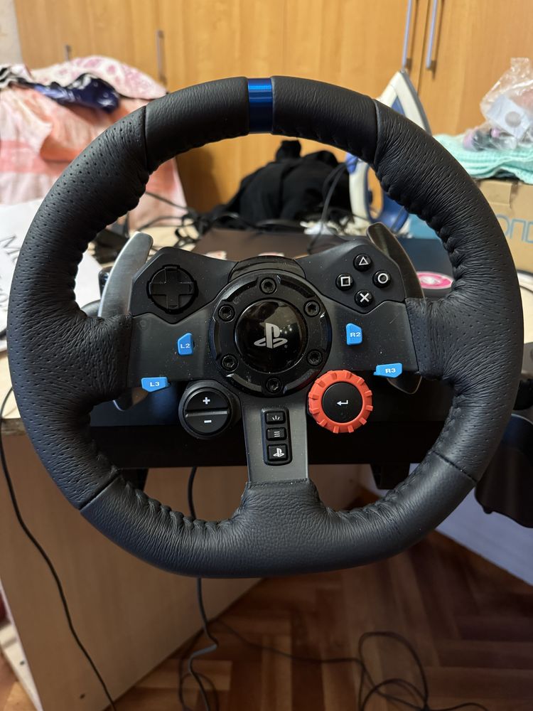 Игровой руль LogitechG29 + коробка передач