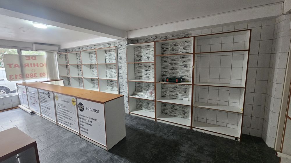 Mobila magazin, rafturi