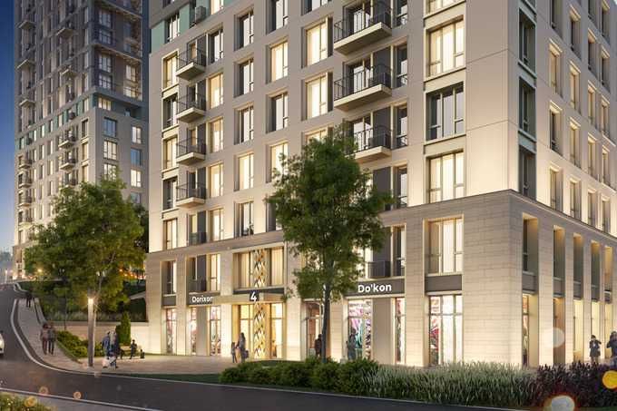 3-этаж / 1-комнатная квартира в ЖК Harizma Golden House (Mahtumquli)