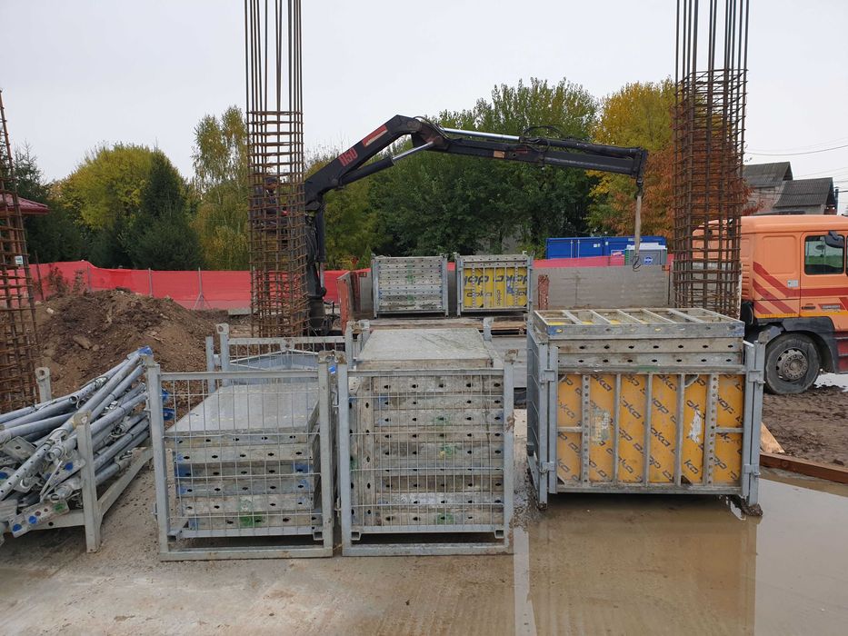 MAN 26.463 basculabil 3 părți cu macara HIAB