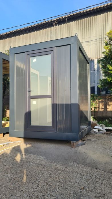 Producem containere modulare tip birou vitrina