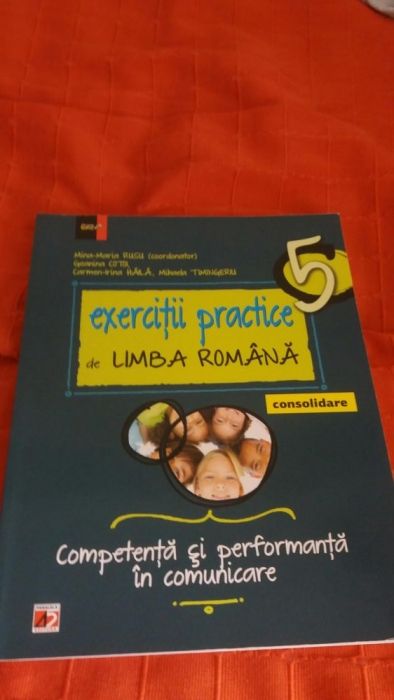 Culegere de limba romana clasa 5 , Editura Paralela 45