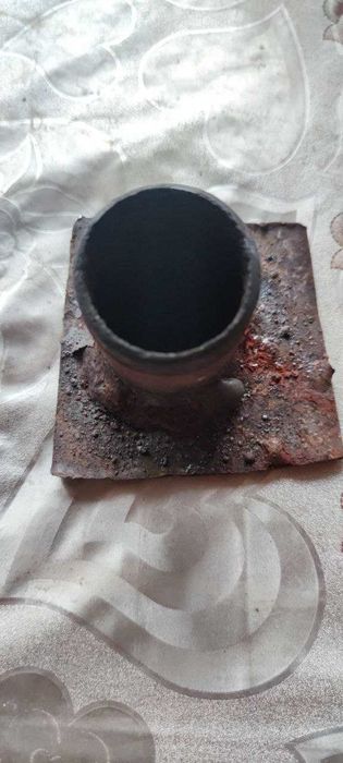 Заглушка железная Д=40 с наружной резьбой