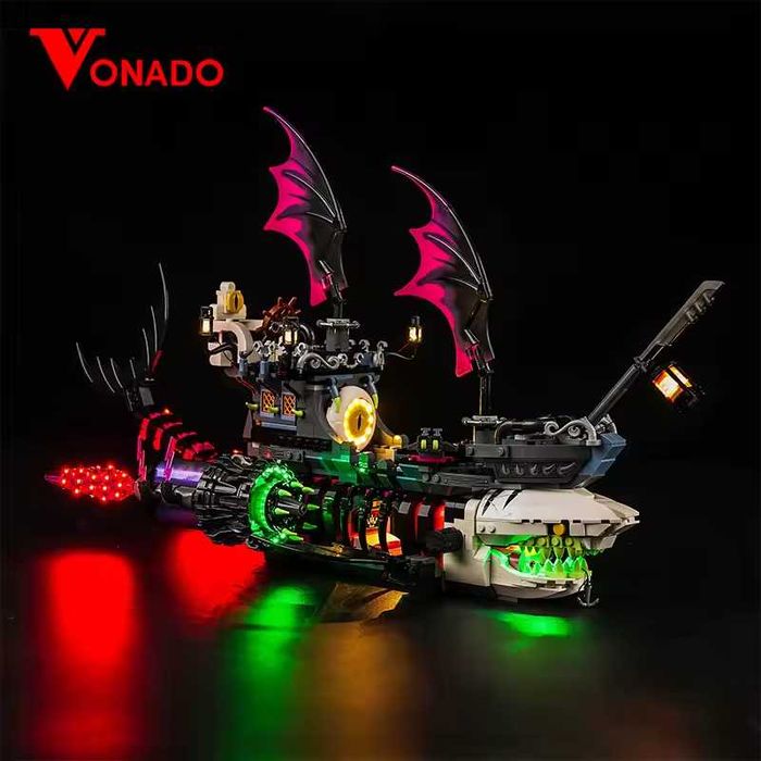 Лед осветление за Lego Dreamzz - Nightmare Shark Ship 71469
