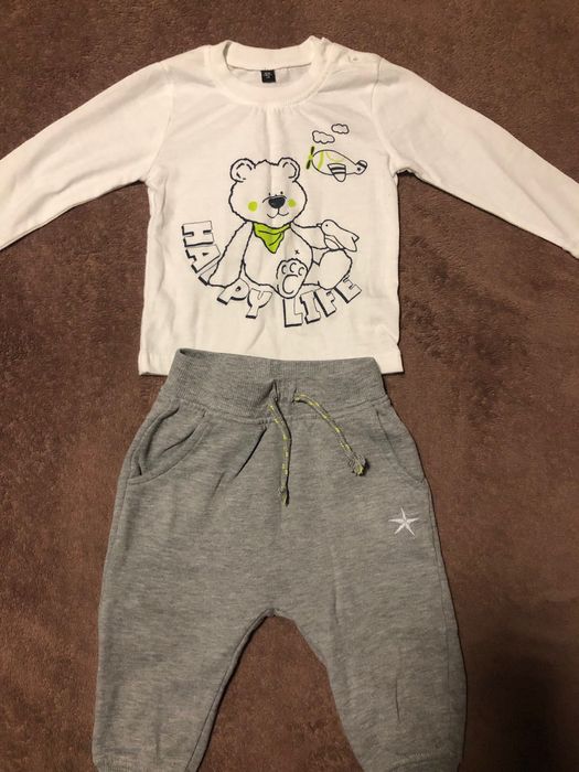 Дрехи за момче 6-9 месеца и година