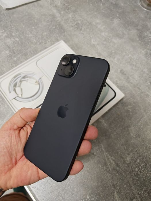 iPhone 15 Plus Black 96%Bat Fullbox Stare foarte buna totul original