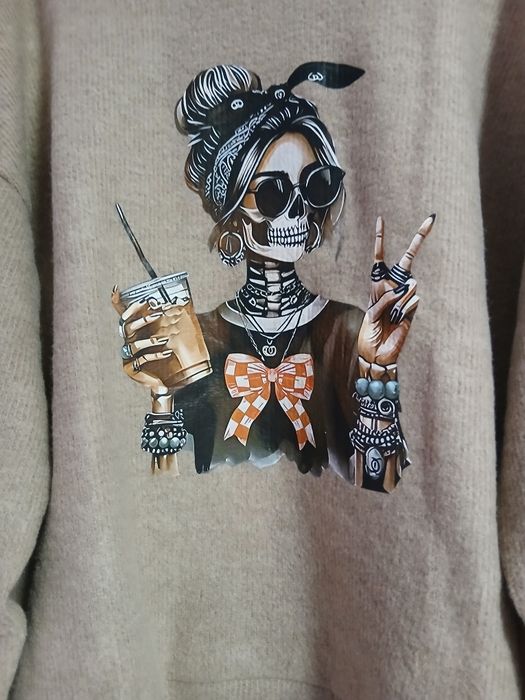 Дамски  мек пуловер