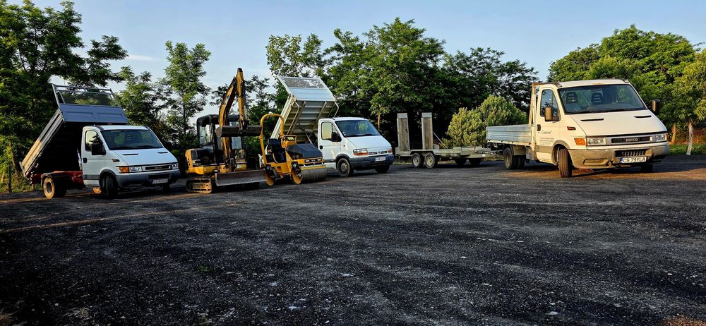Miniexcavator/ camionete basculabile etc … Inchiriere