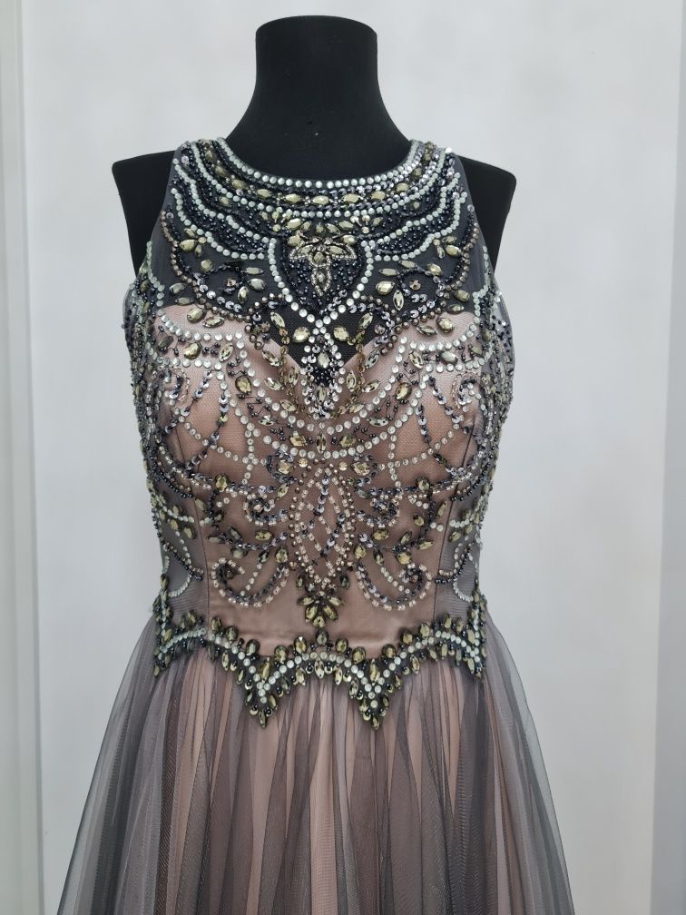 Rochie ocazie cu pietre