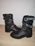 Боти Pinko - Leather biker boots
