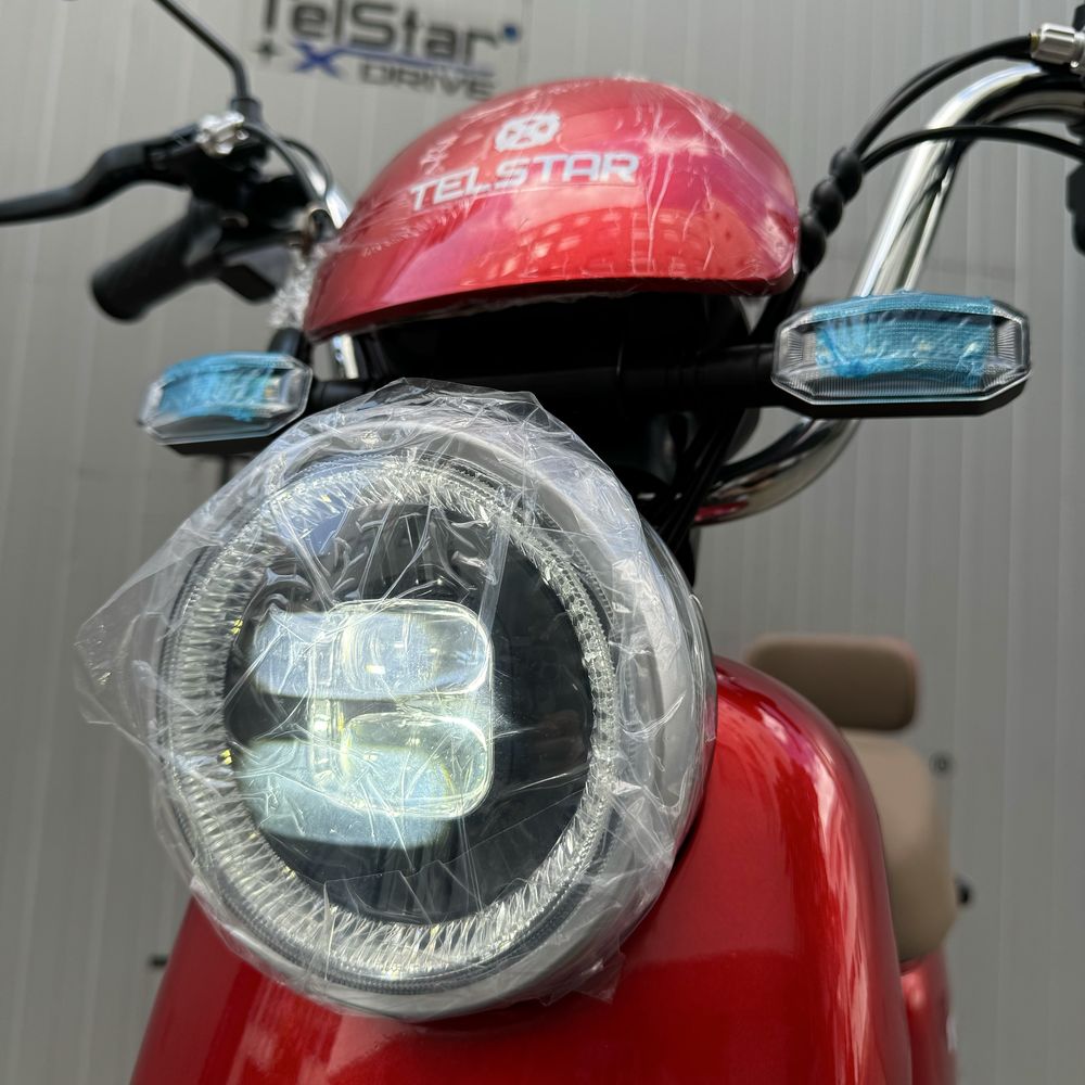 Eлектрически скутер TELSTAR EMAL 1200W с двойна седалка и педали 2025