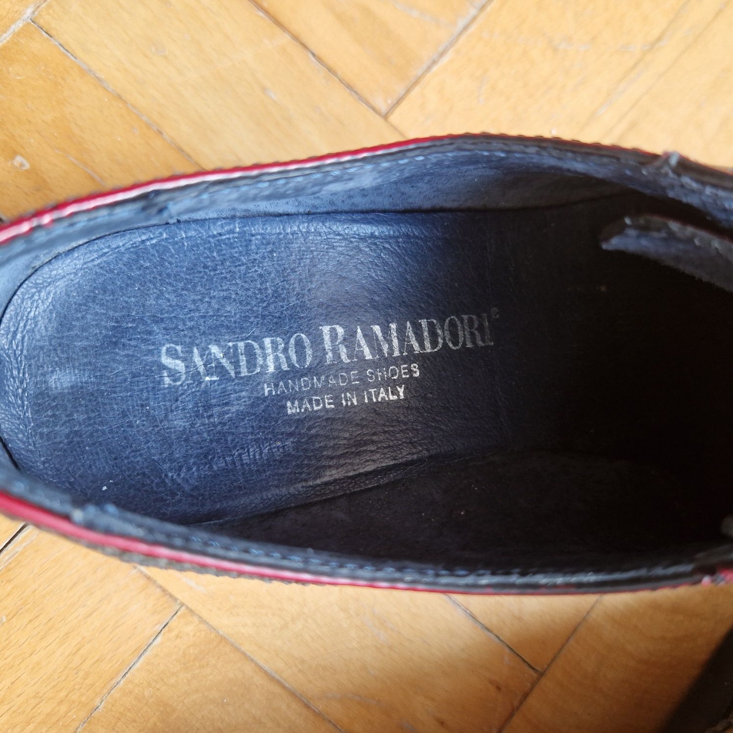 Sandro Ramador - Pantofi din piele naturala Handmade Italia - 38