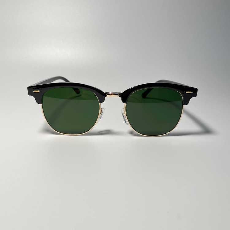 Солнцезащитные очки Clubmaster глянцевые зеленые
ClubmasterGlossGreen